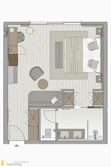 Hotels Bedroom Design, Suite Hotel Room Luxury Plan, Master Bedrooms Hotel Style, Luxury Hotel Suite Room Plan, Hotel Bedroom Design Master Suite, Hotel Suite Layout, Hotel Suite Room Plan, Hotel Room Layout Plan, Hotel Floor Plan Layout