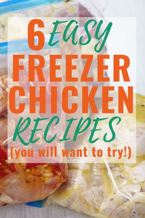 Freezer Friendly Chicken Recipes, Freeze Ahead Chicken Meals, Bag Dinners Freezer Meals, Recipes That Freeze Well Freezer Meals, Marry Me Chicken Freezer Meal, Chicken Recipes Freezer Meals, Freezer Chicken And Rice, Chicken Leg Freezer Meals, Freezable Chicken Meals