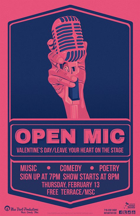 Music Audition Poster Design, Comedy Poster Design, Open Mic Poster Design, Music Promotion Poster, Open Mic Poster, Navy Blue Shades, Musical Event Poster, Music Event Poster Design Background, Open Mic Stage