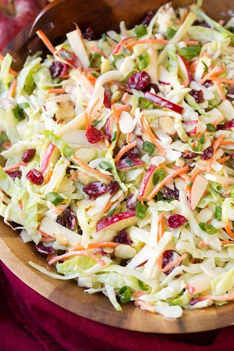 Turkey Side Dishes Christmas, Turkey Dinner Side Dishes, Ham Dinners, Apple Slaw Recipe, Leftover Ideas, Slaw Salad, Dinner 2023, Feast Recipes, Thanksgiving Side Dishes Healthy