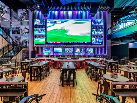 Margarita's Restaurant & Sport Bar, Here we also provide Sports Bar Service with Hand made Vodka & Beer and many more for reasonable rates at Guaynabo. Bar Americano, American Sports Bar, Sport Bar Design, Sports Bar Decor, Sports Pub, Sport Bar, Sports Bars, Nightclub Design, Pub Design