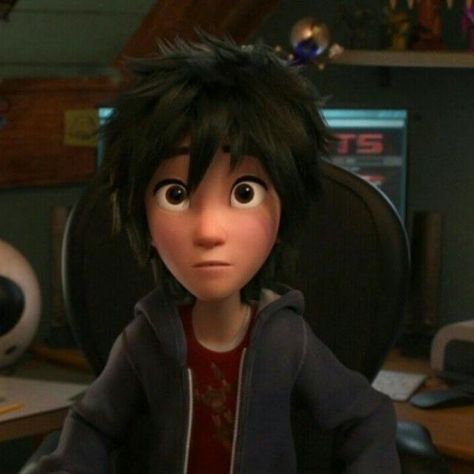 Guy From Big Hero 6, Hiro Big Hero 6 Icon, Childhood Cartoon Crushes, Hiro Hamada Pfp, Hear Me Out Boys, Hiro Hamada Icon, Guy Cartoon Characters, Hero Hamada, Big Hero 6 Hiro