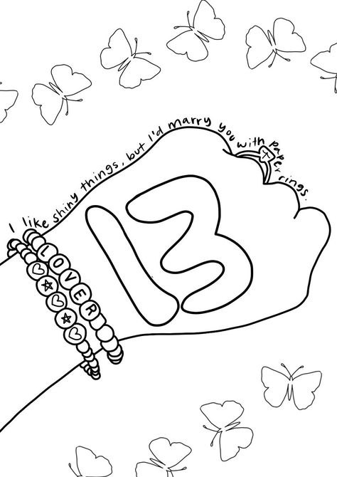 13 Taylor Swift coloring pages for the Swiftie in your life Taylor Swift Coloring Pages, Palette Playground, Taylor Swift Games, Taylor Swift Book, Taylor Swift Birthday Party Ideas, Taylor Swift Drawing, Taylor Swift Party, Taylor Swift Birthday, Taylor Swift Cute