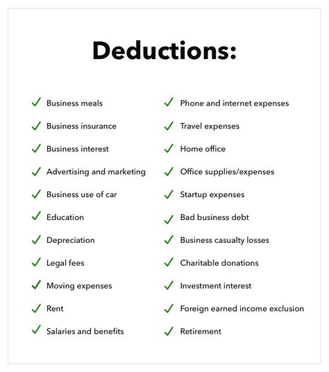 Taxes Small Business, Business Tax Organization, Small Business Tax Organization, Self Employment Tax Deductions, Tax Deductions For Small Business, Small Business Tax Prep Checklist, Business Expenses List, Small Business Taxes For Dummies, Self Employed Tax Deductions