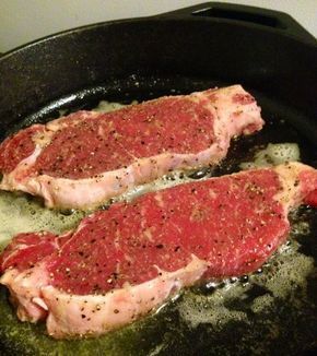 Steak On The Stove, Stove Top Steak, Steak On Stove, Steak Marinades, The Perfect Steak, Cooking The Perfect Steak, Onion Burger, Chop Recipes, Grilled Steak Recipes