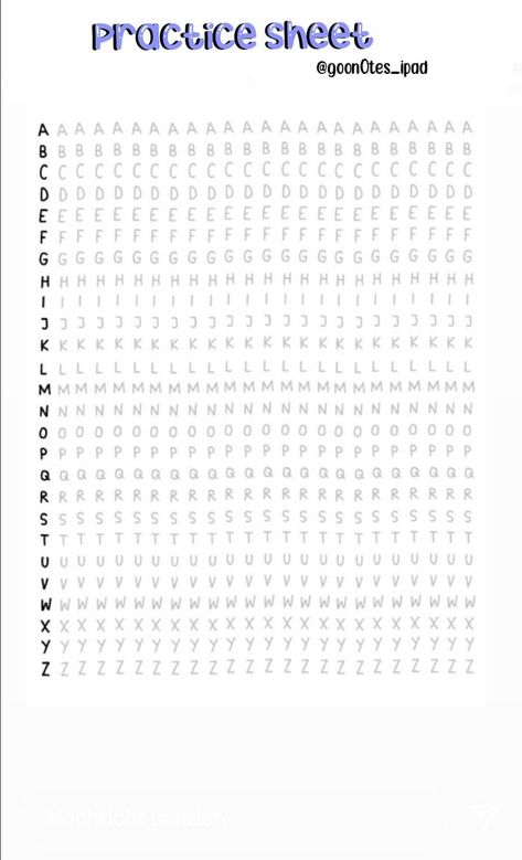 Pin en notes Handwriting Practice Uppercase, Goodnotes Handwriting Practice, Hand Writing Practice Free Printable, Handwriting Template, Handwriting Practice Paper, Hand Lettering Practice Sheets, Cute Handwriting, Handwriting Sheets, Fonts Handwriting Alphabet