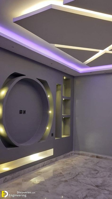 Tv Lounge Ceiling Design, Lounge Ceiling Design, Colour Combination For Hall, Tv Lounge Design, Drawing Room Ceiling Design, Luxury Ceiling Design, Tv Lounge, Modern Tv Unit Designs, Down Ceiling Design