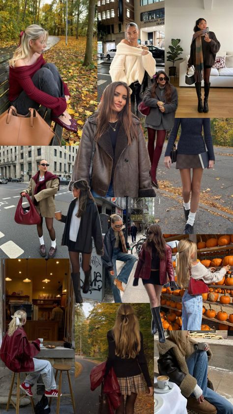 Fall szn 2024 trends #fall2024 #fall London Outfit Fall, Fall Party Outfit, Casual Fall Outfits For Women, Outfit Ideas Autumn, Fall Szn, Fall Outfits For Women, Cute Professional Outfits, New York Outfits, Fall Trends Outfits