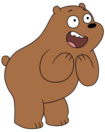 PARDO 🐾🐻 We Bear Bears Grizz, Grizzly Bear We Bare Bears, Grizz We Bare Bears, We Bare Bears Grizz, Beruang Grizzly, Bear Species, Grizzly Bears, The Three Bears, We Bare Bears Wallpapers