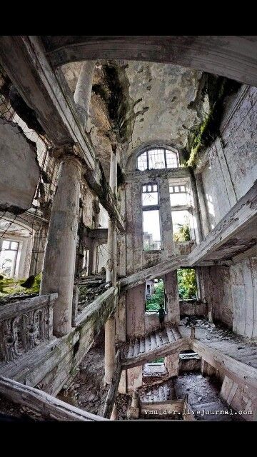 Palace of Prince Smetsky, built in 1913, Abkhazia, Georgia. Instagram, Abandoned Palace, Palace, Georgia, Built In, Prince, Paint, Building