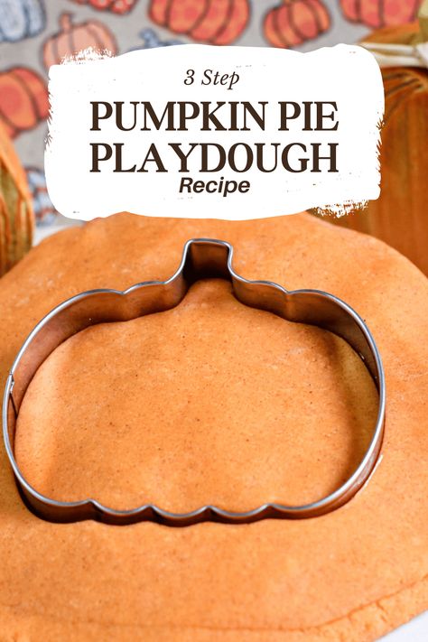 This no cook pumpkin pie playdough is so quick & easy to whip up! With just a few simple ingredients kids will love the delicious aromatic fall scent. Pimpkin Pie, Pumpkin Spice Playdough, Pumpkin Play Dough, Pumpkin Pie Playdough, Pumpkin Play, Pumpkin Spice Scent, Cook Pumpkin, Early Intervention Activities, Cooked Playdough