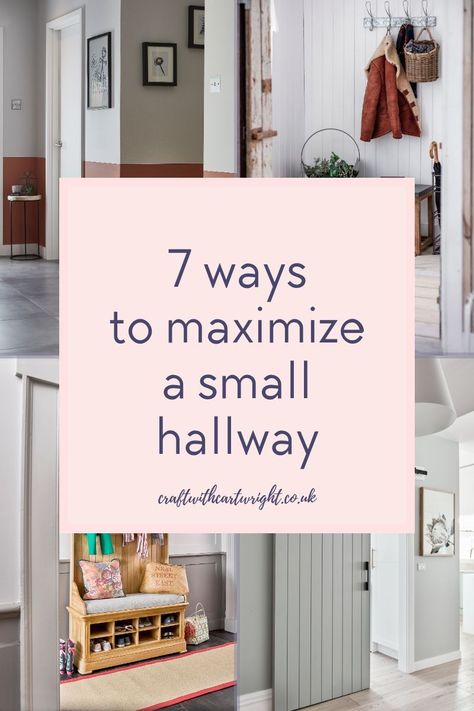 Small Hallway Ideas Entrance Halls, Tiny Hallway Ideas, Hallway Door Ideas, Hallway Coat Storage, Small Entrance Hall Ideas, Small Hallway Decorating, Entry Hallway Ideas, Small Entrance Halls, Hallway Shoe Storage