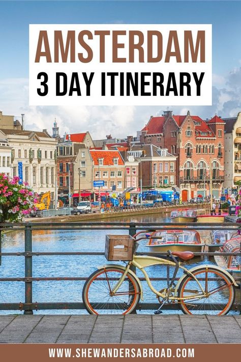 Amsterdam Tourist Attractions, 2 Days In Amsterdam, 3 Days In Amsterdam, Amsterdam Attractions, Amsterdam Itinerary, Amsterdam Travel Guide, Amsterdam Photography, Things To Do In Amsterdam, To Do In Amsterdam