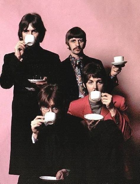 Doesn't get any more British than this. Beatle Juice, Rock & Roll, Serge Gainsbourg, The Fab Four, I'm With The Band, Drinking Coffee, Jim Morrison, Eric Clapton, Ringo Starr