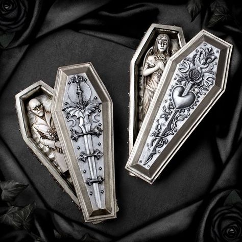 Coffin Aesthetics, Coffin Aesthetic, Dark Bride, Vampire Coffin, Gothic Coffin, Tudor Era, Alchemy Gothic, Aesthetic Goth, Goth Home