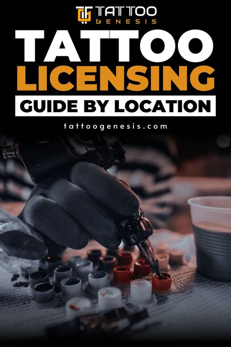 the cover of tattoo licenseing guide by location Self Taught Tattoo Artist, How To Be A Tattoo Artist, How To Tattoo Step By Step, Learn Tattooing, Tattoo Exercises, Tattooing For Beginners Learning, Tattooing Tips, Black Grey Realism Tattoo, Tattooing 101