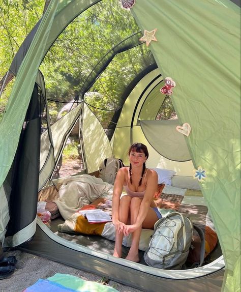 Tips For Summer, Adventure Summer, Granola Girl Aesthetic, Girl Aesthetics, Camping Aesthetic, Escape The Ordinary, Summer Camping, Summer Plans, Going Viral