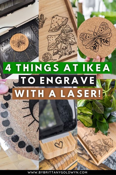 Engraving Tool Projects, How To Use A Laser Engraver, Gifts To Make With Laser Engraver, Wood Laser Engraving Ideas Free, Best Fonts For Laser Engraving, Wecreat Laser Projects, Omtech Laser Ideas, Laser Engraved Glass Ideas, Laser Engraver Projects That Sell