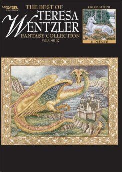 The Best of Teresa Wentzler Collection, Vol. 2 (Leisure Arts #4661): Teresa Wentzler: 9781574865974: Amazon.com: Books Teresa Wentzler, Dragon Cross Stitch, Fantasy Cross Stitch, Cross Stitch Books, Fantasy Collection, Stitch Book, Leisure Arts, Applique Pattern, Needle Work