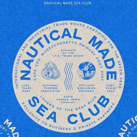 Brandon Nickerson on Instagram New England Graphic Design, Boat Graphic Design, Nautical Branding, Nautical Typography, Nautical Graphic Design, Brandon Nickerson, Nautical Fonts, Sailing Logo, Sea Club