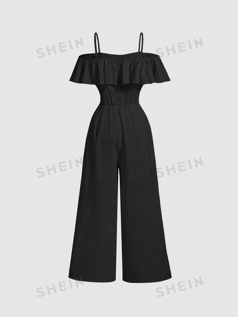 SHEIN USA Jampsoute Outfits, Jamsuits Long, Jump Suits For Women Jumpsuits, Shein Stuff, Trendy Jumpsuit, Jumpsuit Outfit, Shein Dress, Ducks, Jumpsuits For Women