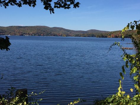 Candlewood Lake Town Park Candlewood Lake, Lake Town, Places In America, New England Travel, Picnic Tables, Concession Stand, Physical Features, Picture Postcards, Boat Dock