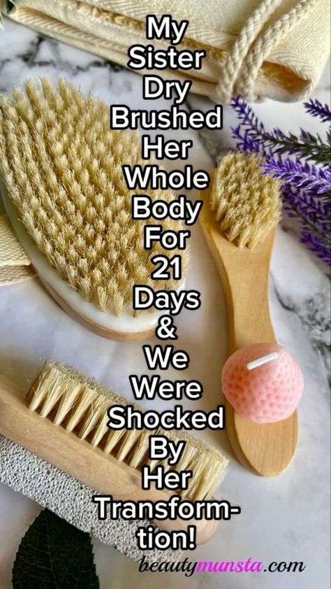 Benefits Of Dry Brushing, Dry Brushing Skin, Lymph Massage, Dry Body Brushing, Skin Brushing, Dry Brush, Body Brushing, Natural Beauty Tips, Dry Brushing