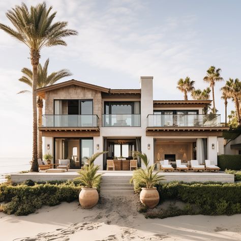 Beach House Aesthetic, California Beach House, California Architecture, Seaside House, Beach House Exterior, Luxury Beach House, Dream Beach Houses, Coastal Modern, House Beach