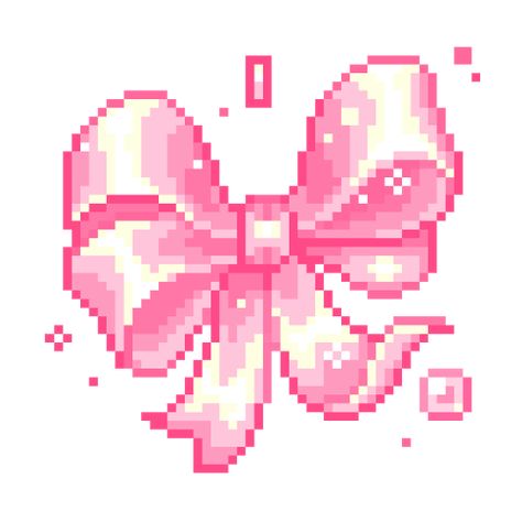 Bow Sticker, Perfect Bow, Pink Bow, Animated Gif, We Heart It, Cross Stitch, Lost, Pattern, Pink