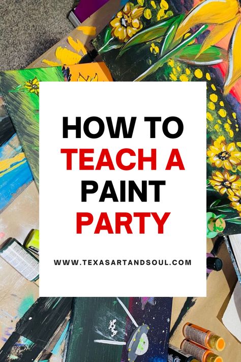 Best Paint To Use On Canvas, Autumn Paint Party Ideas, Acrylic Paint Party Ideas, Host A Paint And Sip Party, Paint Parties Ladies, Painting With A Twist Ideas Parties, Pictures Of People Painting, Hosting Paint Night Parties, Sip And Paint Party Ideas Food