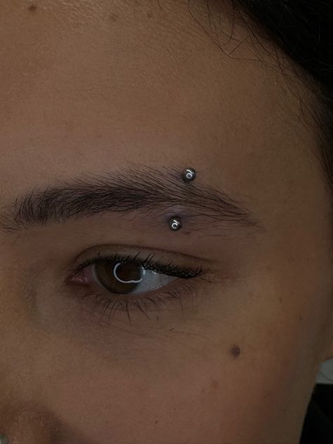 COME ON DOWN TO GET A BROW PIERCING 😎  EYEBROW PIERCING BY DANNY  Soho, Union Square, and Williamsburg  11AM-9PM 7 DAYS A/W🕘 WALK-INZ OR BOOK ONLINE..📕 TATTOOS & PIERCINGS, NO ATTITUDE, NO MISERABLE HOOPS TO JUMP THROUGH....🚫  WALK-INZ WELCOME OR BOOK ONLINE AT  ⚔️livebytheswordtattoo.com⚔️ . . . . #brow #eyebrowpiercing #piercing #nycpiercer #Brooklyn #williamsbrug Eye Brow Hoop Piercing, Eyebrow Piercing Placement Chart, Dainty Bridge Piercing, Brow Piercing Aesthetic, Left Eyebrow Piercing, Reverse Eyebrow Piercing, Eye Brow Piercing Girl Aesthetic, Eyebrow Piercing Scar, Paired Nostril Piercing