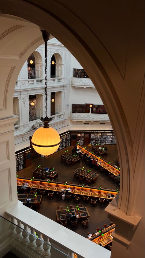 library Melbourne Victoria Australia, Melbourne Coffee Aesthetic, Melbourne State Library, State Library Victoria, Australia Winter Aesthetic, Melbourne University Aesthetic, Australia Melbourne Aesthetic, Canberra Aesthetic, Melbourne Australia Aesthetic