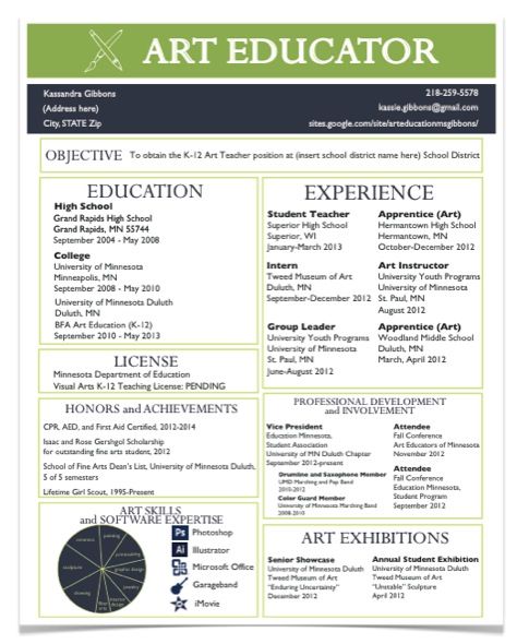 Interesting Resume, Artist Resume, Teacher Portfolio, Teacher Resume Examples, Pie Graph, Modern Teacher, Teaching Resume, Resume Ideas, Education Resume