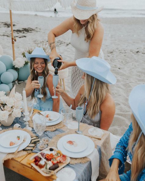 Celebrating in style with custom acrylic details! Our cake toppers and drink stirrers added that extra special touch to this stunning coastal cowgirl picnic. 🧁✨ Photos by @madiemae.photo #WoodWitAndWhimsy #picnicperfection #bachelorette #bacheloretteparty #coastalpicnics #detailsmatter #itsallinthedetails #cowgirl #coastalcowgirl Cowboy Chic Bachelorette, Costal Cowgirl Bachelorette Ideas, Coastal Chic Bachelorette, Coastal Cowboy Bachelorette, Coastal Cowgirl Bachelorette Outfits, Coastal Cowgirl Bachelorette Theme, Bachelorette Cowgirl, Coastal Cowgirl Bid Day, Coastal Cowgirl Theme