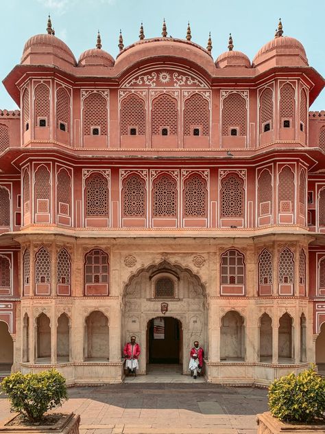 What to See in Jaipur | Anika Pannu | 2020 The City Palace Jaipur, City Palace Jaipur Interior, City Place Jaipur, Indian Palace Illustration, City Palace Jaipur Photography, Indian Palace Aesthetic, Palace Outside, Jaipur Architecture, Rajasthan Architecture