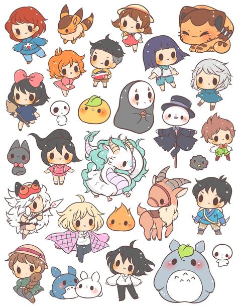 Studio Ghibli, Cartoon Characters, Anime Character, Anime, White