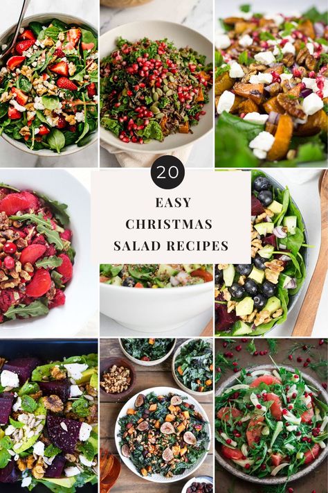 Holiday Salad 12 Tomatoes, Pioneer Woman Christmas Wreath Salad, Summer Xmas Food, Salads For Parties Summer, Winter Christmas Salad Recipes, Christmas Spinach Salad Recipes, Christmas Lunch Menu Australian, Christmas Quinoa Salad Recipes, Christmas Arugula Salad