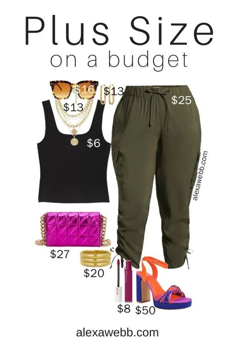 Plus Size on a Budget - Summer Night Out - Alexa Webb Plus Size Summer Concert Outfit, Plus Size On A Budget, Summer Night Out Outfit, Summer Concert Outfit, Dinner Outfit Ideas, Summer Dinner Outfit, Alexa Webb, Concert Outfit Summer, Loungewear Fashion