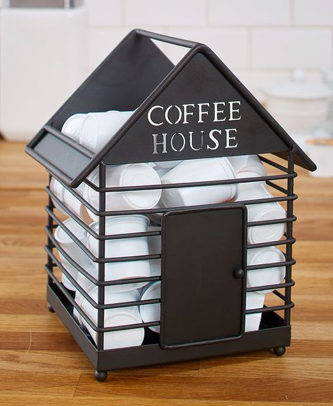 Coffee Kup Keepers | LTD Commodities House Keeper, Keurig Mini, Mug Storage, Coffee Holder, Coffee Pod Holder, Coffee Storage, Metal House, Lakeside Collection, Large Appliances