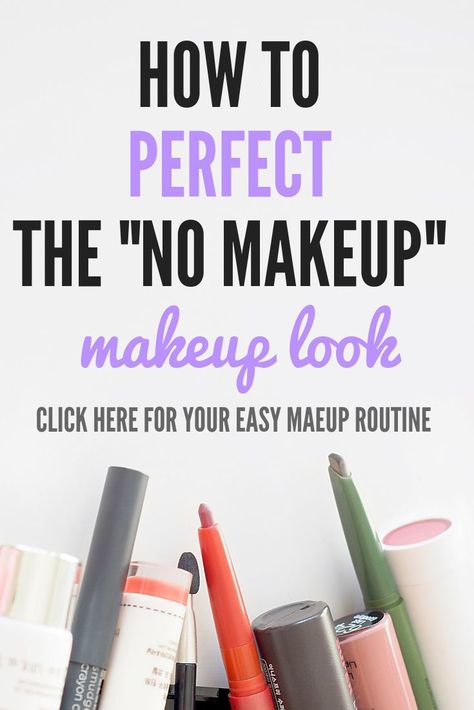 If you're on the hunt for a natural makeup tutorial, this is it. In this "no makeup" makeup routine, I'll share with you what makeup products to use, but also how to apply them correctly for a natural look that is flawless. Use this everyday makeup routine for days when you're in a rush, or just make it your go-to makeup. Either way, this is a makeup tutorial that is easy, and that anyone can do. Makeup Simple Natural Everyday Look, The No Makeup Look, Radiant Makeup, No Make Up Make Up Look, No Makeup Look, Make Up Designs, Natural Makeup Tips, Natural Makeup Look, Natural Makeup Tutorial