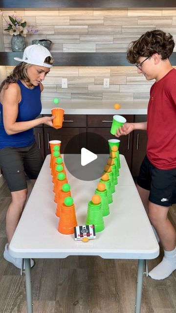 Getti Kehayova on Instagram: "Grab, Throw, Catch , repeat! #momandson #game #challenge #family" Thanksgiving Minute To Win It Games, Minute To Win It Games For Kids, Youth Games Indoor, Games For Big Groups, Christmas Party Games For Groups, Fun Holiday Games, Fun Family Christmas Games, Fun Group Games, Xmas Games