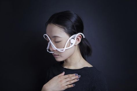 Xin Liu, Speculative Design, Breathing Mask, Cognitive Bias, Wearables Design, Futuristic Fashion, Digital Trends, Wearable Device, Cool Tech