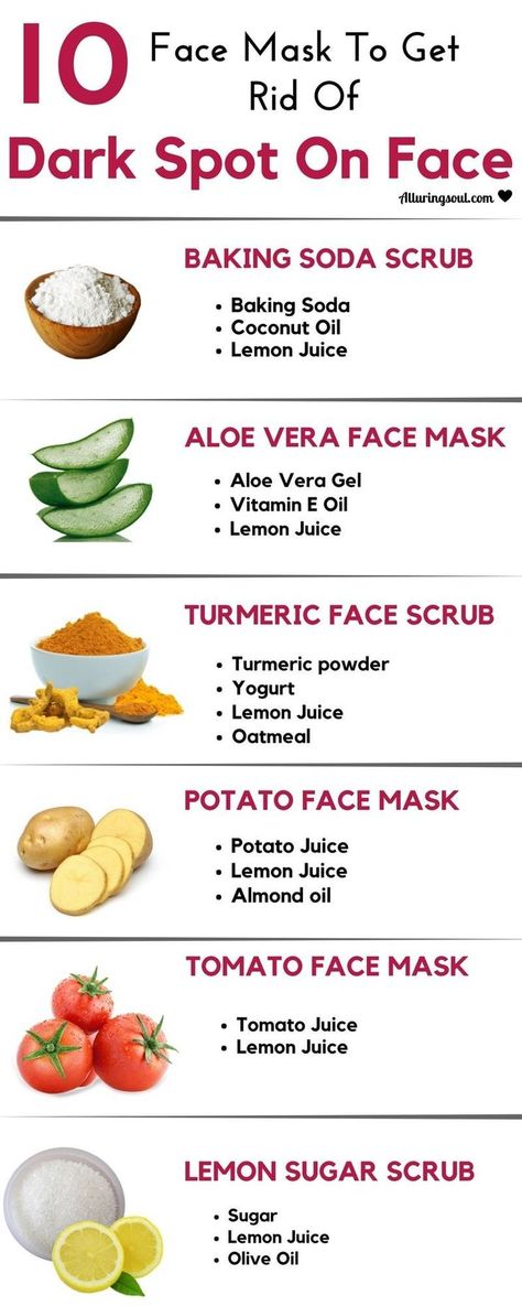 Try these proven home remedies to get rid of dark spots on face. #Darkspots #organicskincare Potato Face Mask, Face Baking, Baking Soda Coconut Oil, Potato Face, Baking Soda Scrub, Tomato Face, Potato Juice, Baking Soda And Lemon, Aloe Vera Face Mask