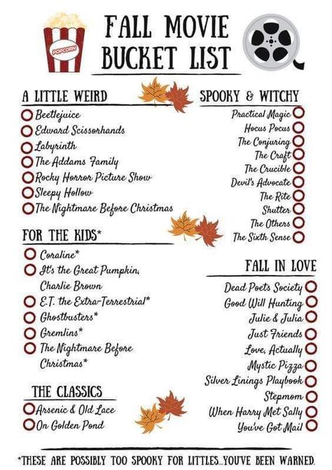 Movie Bucket List, Bucket List Movie, Halloween Movies To Watch, The Fall Movie, Fall Movie, Freetime Activities, Halloween Movie Night, Movie To Watch List, Fall Mood Board