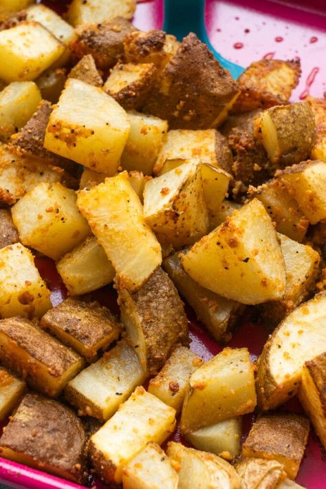 Easy Side Dishes For Dinner Potatoes, Roasted Hashbrown Potatoes, Idaho Potatoes Recipes, Oven Roasted Idaho Potatoes, Easy Russet Potato Side Dishes, Make Ahead Potato Side Dishes, Roasted Idaho Potatoes In Oven, Idaho Potato Recipes Side Dishes, Roasted Russet Potatoes In Oven