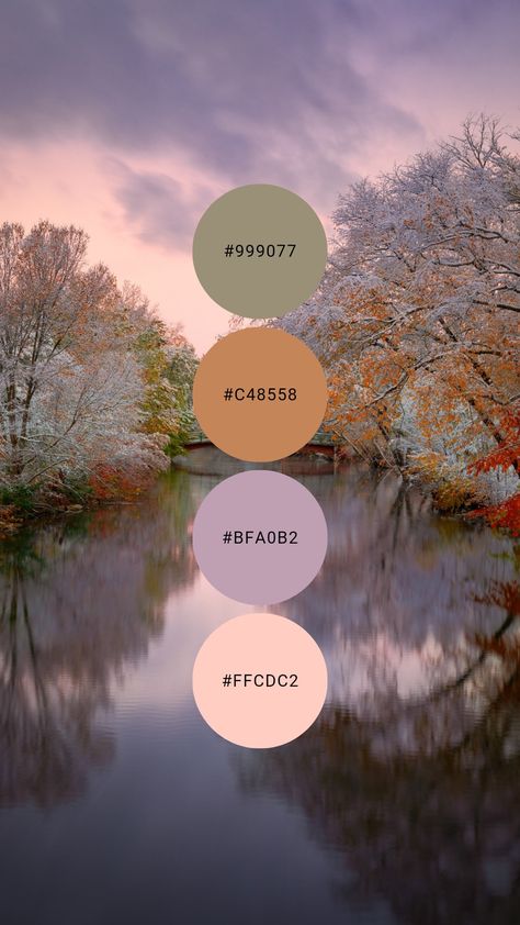 When winter and autumn meet, uniquely beautiful pastels like icy sage and pumpkin cream are born. Try it in the guest room, bathroom kids / play room, or small apartment. #colourpalette #colorpalette #winter #autumn #fall #pastel #light #feminine Fall Color Palette Pastel, Pastel Fall Colors, Autumn Pastel Color Palettes, Pastel Autumn Color Palette, Pastel Autumn Aesthetic, Pastel Fall Color Palette, Boho Fall Color Palette, Pastel Fall Aesthetic, Muted Pastel Color Palette