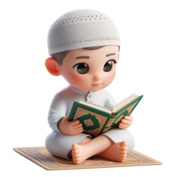 Islamic Cartoon Art, Quran Illustration, Muslim Praying, Muslim Illustration, Ramadan Illustration, Islamic Png, Islam Prayer, Reading Quran, Muslim Boy