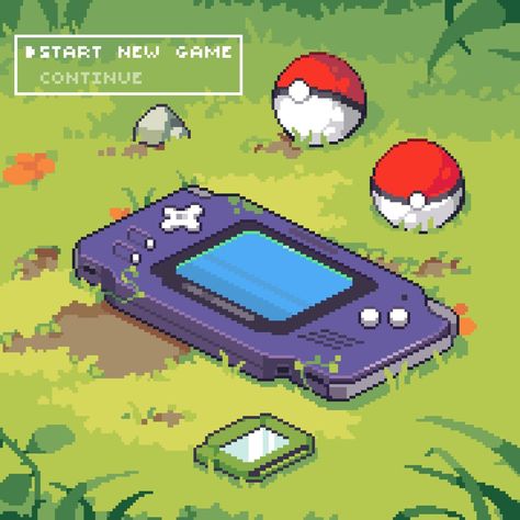 Pokemon Video, Best Pokemon, Pokemon Video Games, Pixel Art Landscape, Pixel Art Pokemon, Piskel Art, Pokemon Backgrounds, Pixel Art Background, Pixel Art Tutorial