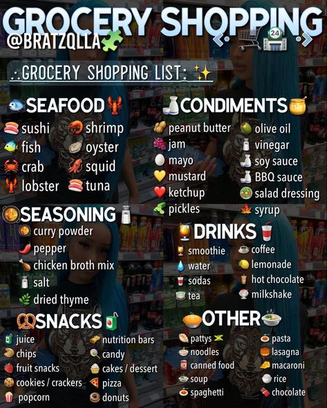 Snacks Grocery, Grocery Checklist, Mustard Bbq Sauce, First Apartment Tips, Food Shopping List, Snacks List, Grocery Shopping List, Shopping List Grocery, Healthy Weight Gain