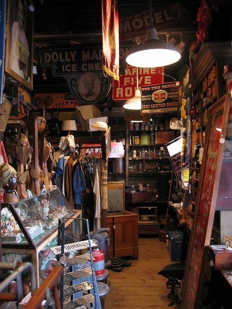 Junk Shop Aesthetic, Antiques Shop Aesthetic, Vintage Shops Aesthetic, Pawn Shop Aesthetic, Old Shop Interior, Vintage Shop Aesthetic, Junk Aesthetic, Antique Shop Aesthetic, Antique Store Aesthetic